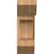 Ekena Millwork Legacy Slat Smooth Bracket w/ Offset Brace, Western Red Cedar, 7 1/2"W x 18"D x 22"H BKT0806X18X22LEC06SWR - alternate 2